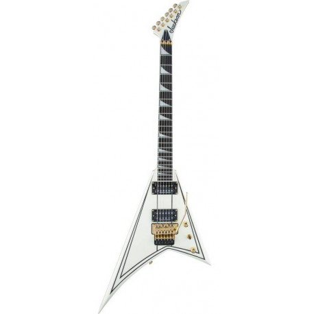 JACKSON PRO RHOADS RR3 EN IVORY WITH BLACK PINSTRIPES