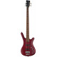  WARWICK RockBass Corvette Basic, 4-String (Burgundy Red Transparent Satin)