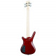  WARWICK RockBass Corvette Basic, 4-String (Burgundy Red Transparent Satin)