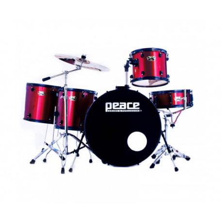 Ударна установка PEACE DEMOLITION MAX DP-24DL-5 Вишневий