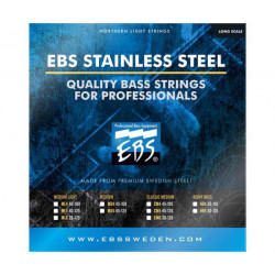 Струни для бас-гітари EBS SS-CM 5-STRINGS (30-105) STAINLESS STEEL