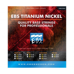 Струни для бас-гітари EBS TN-ML 6-strings (25-125) Titanium Nickel