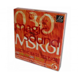 Струни для бас-гітари GALLI MAGIC SOUND MSR61 (30-125) STAINLESS STEEL 6-STRINGS LONG SCALE LIGHT