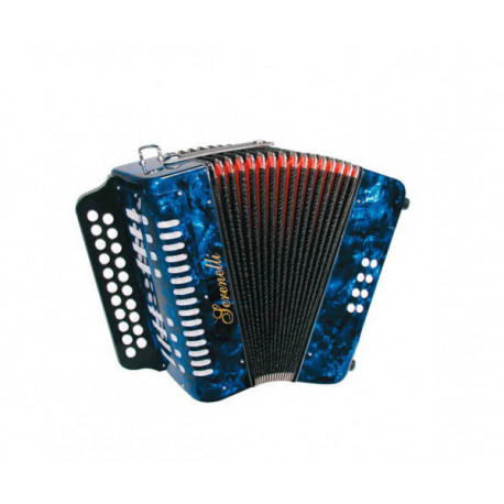 Діатонічний акордеон SERENELLI Y-08-BC Синій
