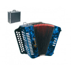Діатонічний акордеон SERENELLI Y-08-CF Синій
