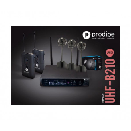 Радіосистема PRODIPE UHF DSP AL21 PACK DUO