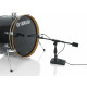 GATOR FRAMEWORKS GFW-MIC-0822 Telescoping Boom Mic Stand Podcasting & Bass Drum