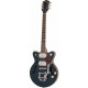 GRETSCH G2655T-P90 STREAMLINER CENTER BLOCK JR P90 WITH BIGSBY TWO-TONE MIDNIGHT SAPPHIRE
