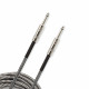  D'ADDARIO PW-BG-10BG Custom Series Braided Instrument Cable - Grey (3m)
