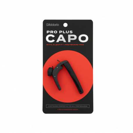 D'ADDARIO PW-CP-19 PRO PLUS CAPO (Black)