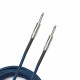 D'ADDARIO PW-BG-10BU Custom Series Braided Instrument Cable - Blue (3m)