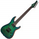 SCHECTER C-7 PRO AQUA BURST AQB