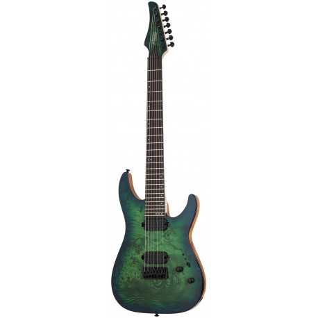 SCHECTER C-7 PRO AQUA BURST AQB