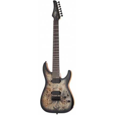 SCHECTER C-7 PRO CHARCOAL BURST CB