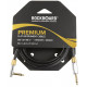 ROCKBOARD Premium Flat Instrument Cable, Straight/Angled (300 cm)