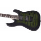 JACKSON JS32Q DKA DINKY ARCH TOP HT TRANSPARENT GREEN BURST