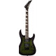 JACKSON JS32Q DKA DINKY ARCH TOP HT TRANSPARENT GREEN BURST