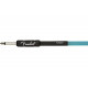 FENDER CABLE PROFESSIONAL SERIES 10' GLOW IN DARK BLUE