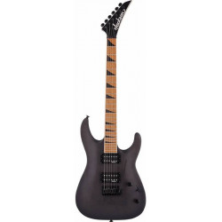 JACKSON JS24 DKAM DINKY ARCH TOP BLACK SATIN