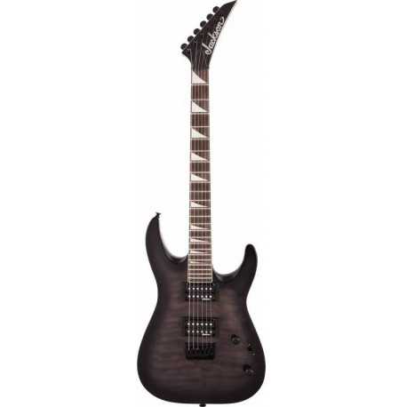 JACKSON JS32Q DKA DINKY ARCH TOP HT TRANSPARENT BLACK BURST