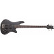 SCHECTER STILETTO STUDIO 4 SEE-THRU BLACK SATIN STBLS