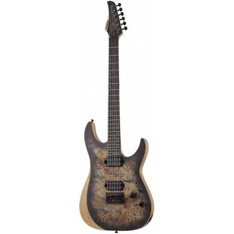 SCHECTER REAPER-6 SATIN CHARCOAL BURST SCB