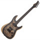 SCHECTER REAPER-6 SATIN CHARCOAL BURST SCB