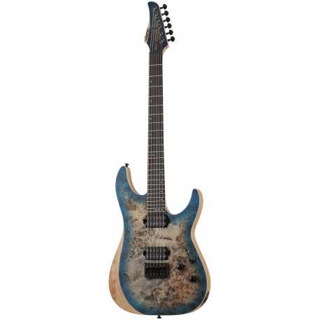 SCHECTER REAPER-6 SATIN SKY BURST SSKYB