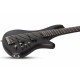 SCHECTER STILETTO STUDIO-5 SEE-THRU BLACK SATIN STBLS