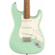 FENDER PLAYER STRATOCASTER PF SURF GREEN w/MATCHING HEADSTOCK LTD