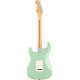 FENDER PLAYER STRATOCASTER PF SURF GREEN w/MATCHING HEADSTOCK LTD