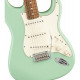 FENDER PLAYER STRATOCASTER PF SURF GREEN w/MATCHING HEADSTOCK LTD