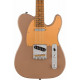 FENDER AMERICAN PRO II TELECASTER RST MN SHORELINE GOLD