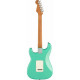 FENDER PLAYER STRAT LTD ROASTED MAPLE MN SEAFOAM GREEN