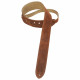 LEVY'S MS12-BRN CLASSICS SERIES SUEDE GUITAR STRAP (BROWN)