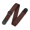 LEVY'S M8POLY-BRN CLASSICS SERIES POLYPROPYLENE GUITAR STRAP (BROWN)