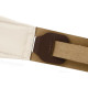 LEVY'S M26PD-BRN_CRM CLASSICS SERIES PADDED TWO-TONE GUITAR STRAP (BROWN, CREAM)