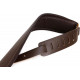 LEVY'S M26PD-DBR_DBR CLASSICS SERIES PADDED TWO-TONE GUITAR STRAP (DARK BROWN)