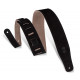 LEVY'S MS26-BLK CLASSICS SERIES SUEDE GUITAR STRAP (BLACK)