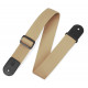 LEVY'S M8POLY-TAN CLASSICS SERIES POLYPROPYLENE GUITAR STRAP (TAN)