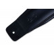 LEVY'S DM1PD-BLK HEIRLOOM SERIES GUITAR STRAP (BLACK)