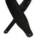 LEVY'S M26PD-BLK CLASSICS SERIES PADDED GUITAR STRAP (BLACK)