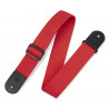 LEVY'S M8POLY-RED CLASSICS SERIES POLYPROPYLENE GUITAR STRAP (RED)