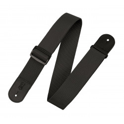 LEVY'S M8POLY-BLK CLASSICS SERIES POLYPROPYLENE GUITAR STRAP (BLACK)