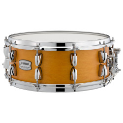 YAMAHA TMS1455 Tour Custom Snare Drum 14"x5.5" (Caramel Satin)
