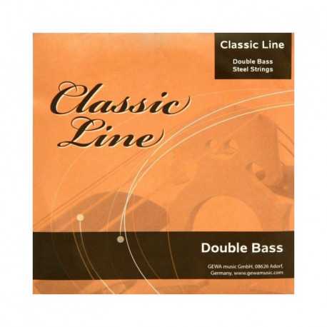 GEWApure Classic Line Double Bass Steel 4/4