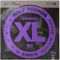 D'ADDARIO EHR370 XL HALF ROUNDS MEDIUM (11-49)