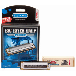 Hohner M590106X Big River Harp A (Box)