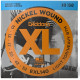 D'ADDARIO EXL140 XL NICKEL WOUND LIGHT TOP / HEAVY BOTTOM (10-52)