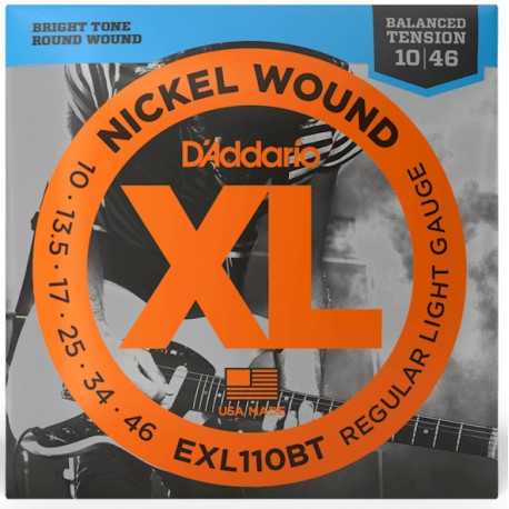 D'ADDARIO EXL110BT XL NICKEL WOUND BALANCED TENSION REGULAR LIGHT (10-46)